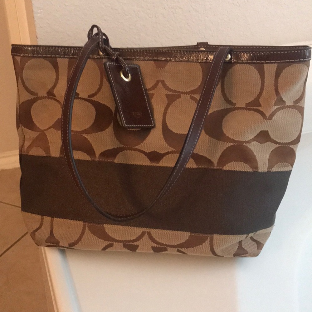 Brown Coach purse